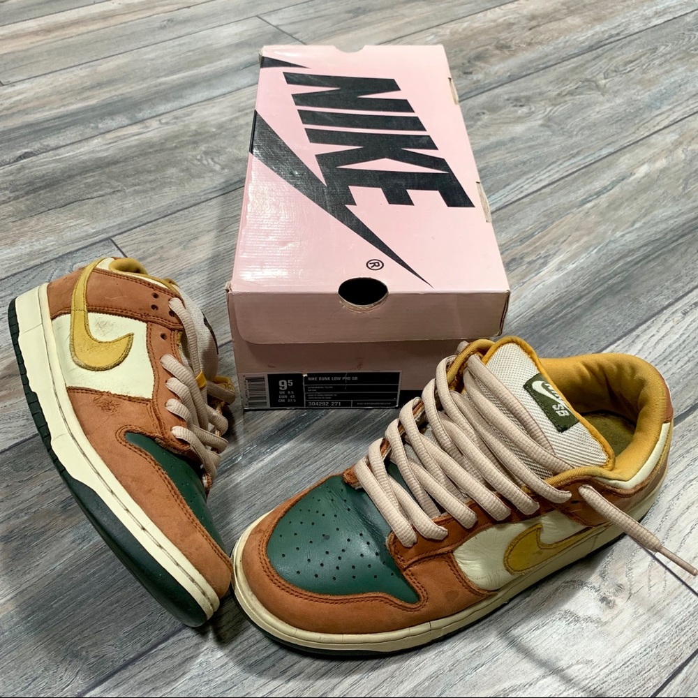2005 Nike Dunk Low Pro Sb “Vapors” US Size 9.5